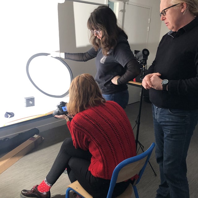 Atelier photo pour les étudiants en Bachelor DESIGN