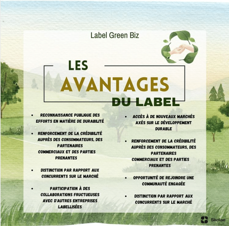 Beau projet Green pour la filière Commerce d’EFFICOM Lille