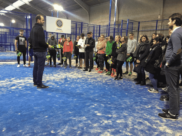Les étudiants à la conquête du Padel 5
