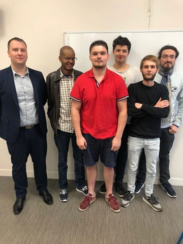 Les étudiants en Bachelor Tech 2e année