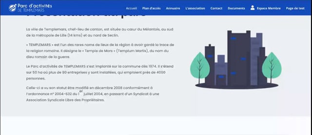 Projet site de la ZA Templemars