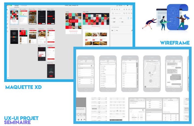application mobile Adobe XD